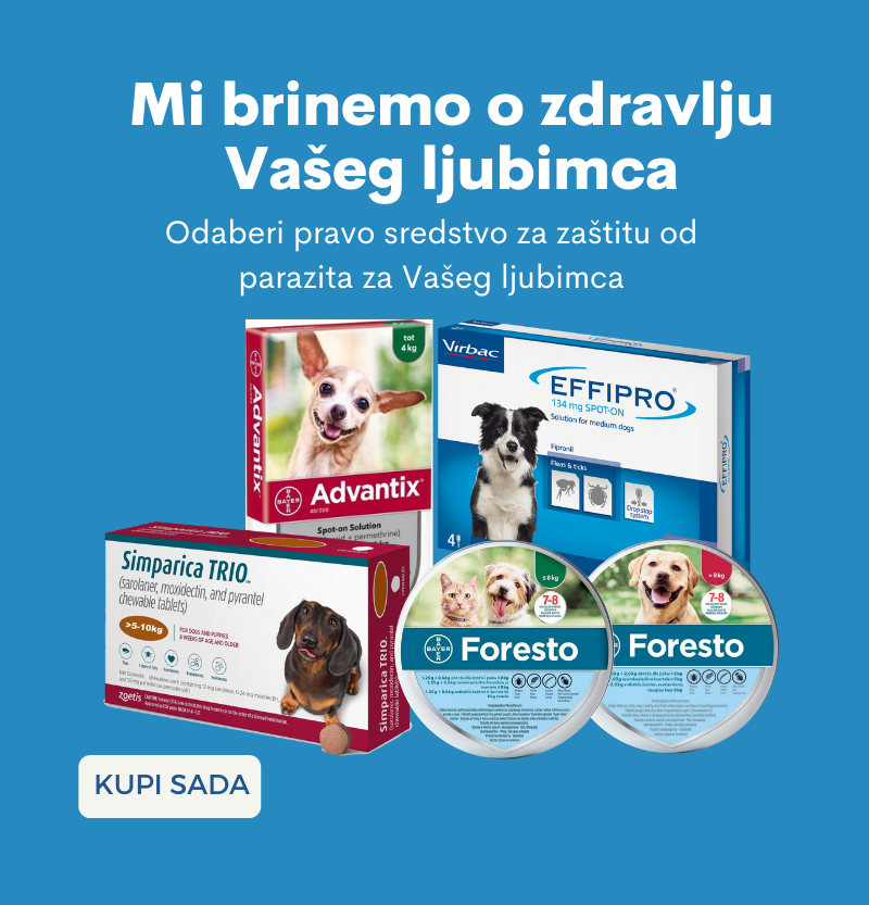 Anti-parazitska sredstva za pse