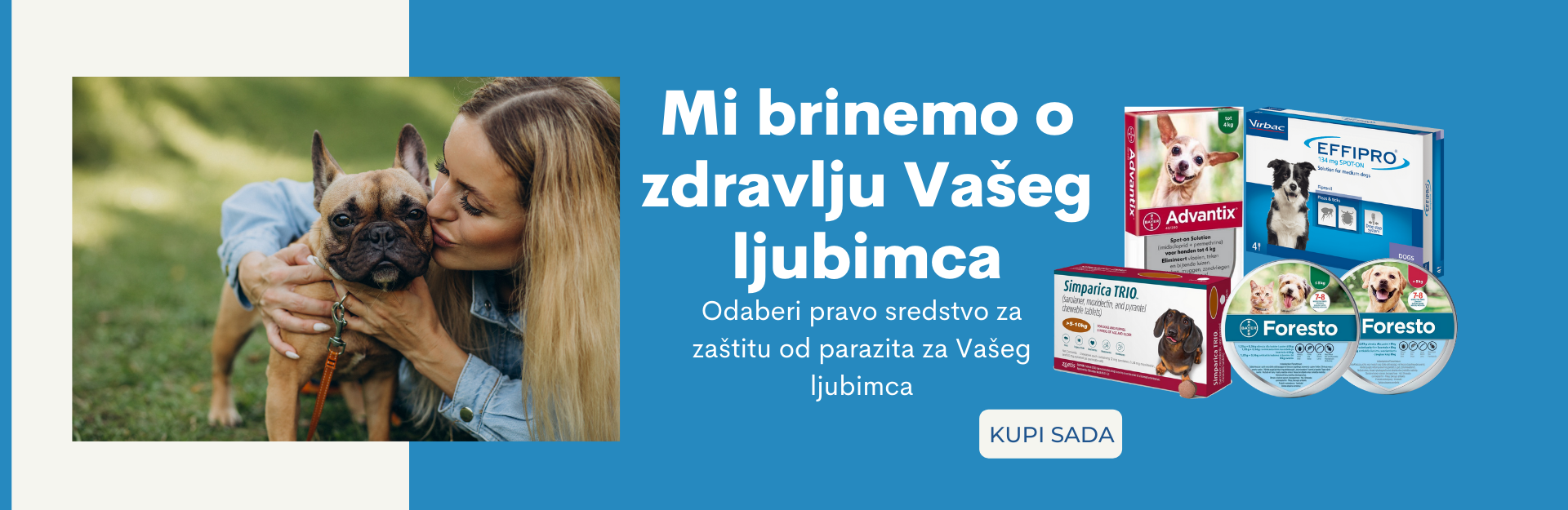 Anti-parazitska sredstva za pse