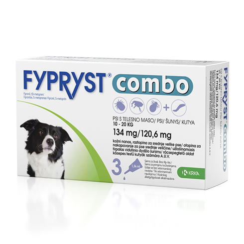 Krka FYPRYST® COMBO antiparazitska ampula za pse 10-20kg