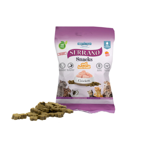 Mediterranean natural cat serrano chicken poslastica za mačke 50g