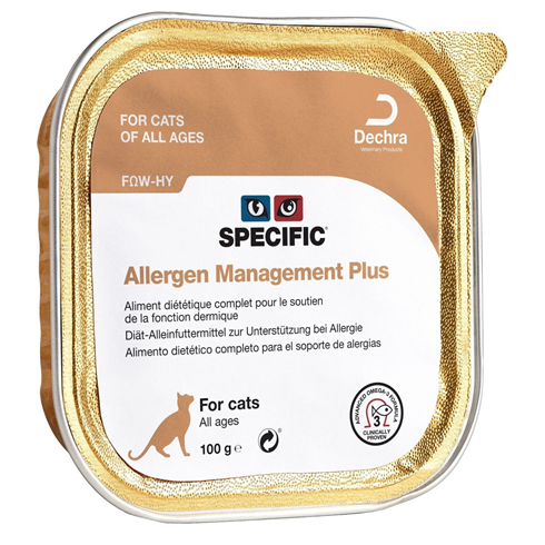 SPECIFIC Dechra Allergen Management Plus Cat pašteta 100g