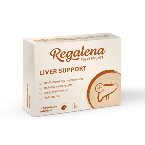 REGALENA Liver Support suplement za pse 30tbl