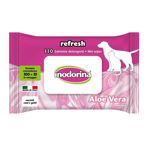 INODORINA Refresh Aloe Vera vlažne maramice sa aloe verom 110kom