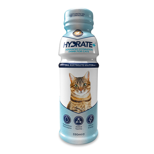 Oralade Hydrate+ napitak za mačke 330ml – brza hidratacija i oporavak 🐱💧