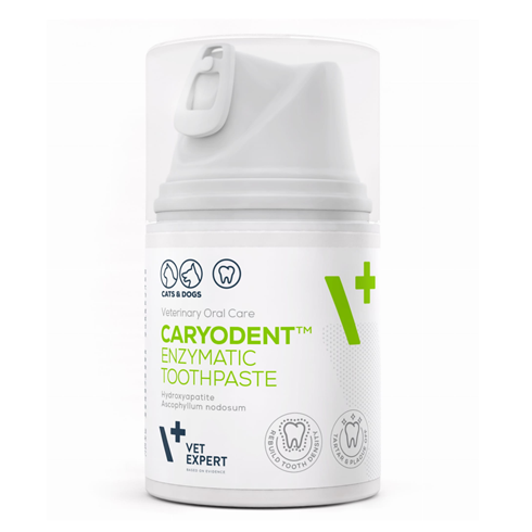 VetExpert CaryoDent Enzymatic Toothpaste 50ml – pasta za oralnu higijenu pasa i mačaka 🐾