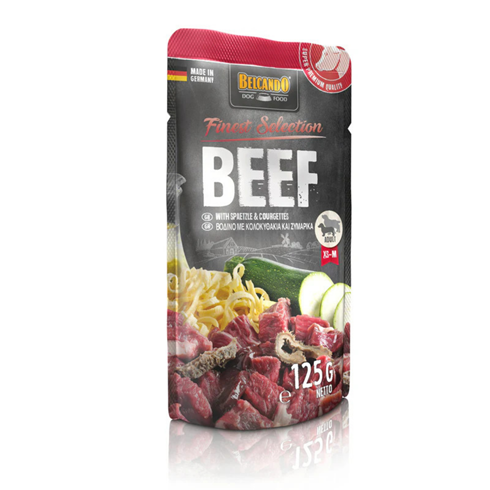 Belcando Finest Selection obrok za pse u kesici – Govedina sa špeclama i tikvicama 125g