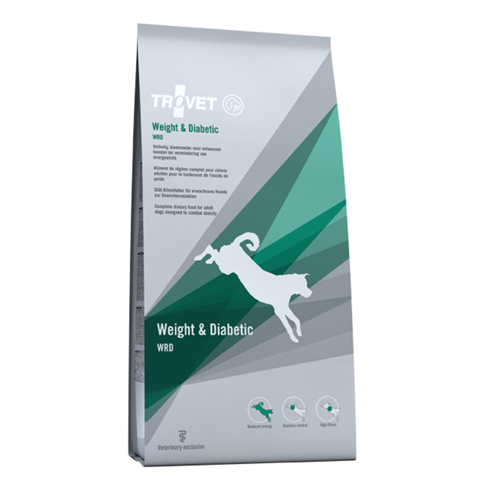 Trovet Weight & Diabetic WRD za pse 3kg – kontrola težine i šećera u krvi