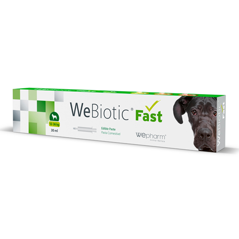 WePharm WeBiotic Fast Medium Breeds pasta 30ml – brza podrška varenju pasa 🐶💛