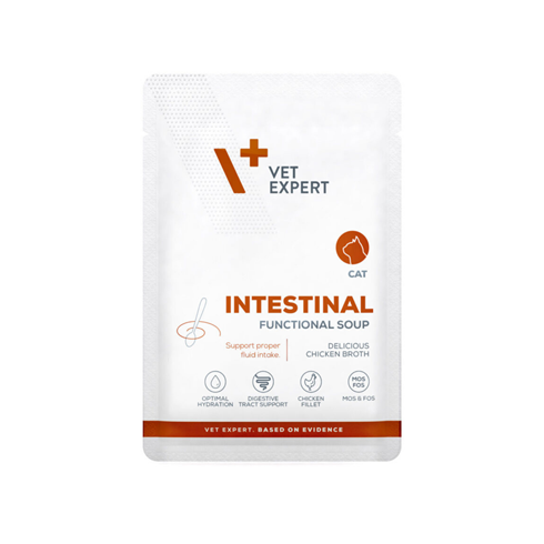 VetExpert Intestinal Functional Soup za mačke 40g – podrška varenju i hidraciji 🐱💧