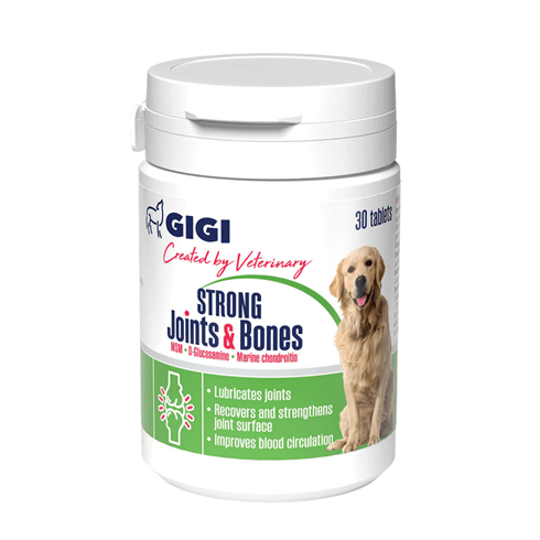 GIGI STRONG Joints & Bones suplement za pse – 1600 mg 30 tableta