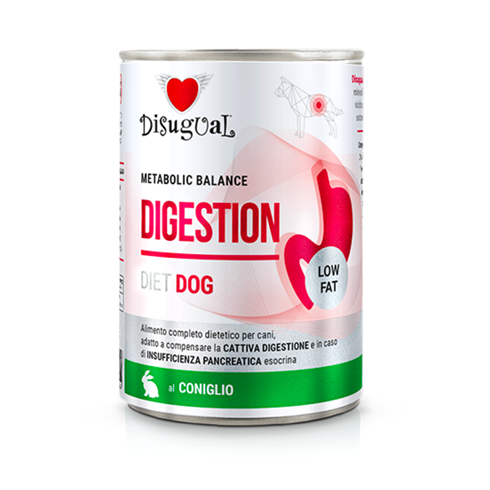 Disugual Metabolic Balance Digestion Low Fat kunić konzerva za pse 400g