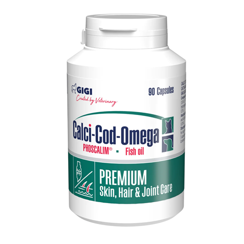 GIGI CALCI COD OMEGA suplement za pse i mačke 90 kapsula