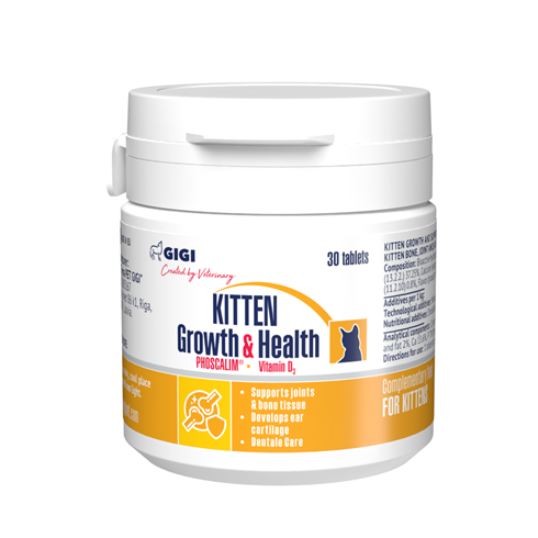 GIGI Kitten Growth & Support tablete 320 mg 30 tableta