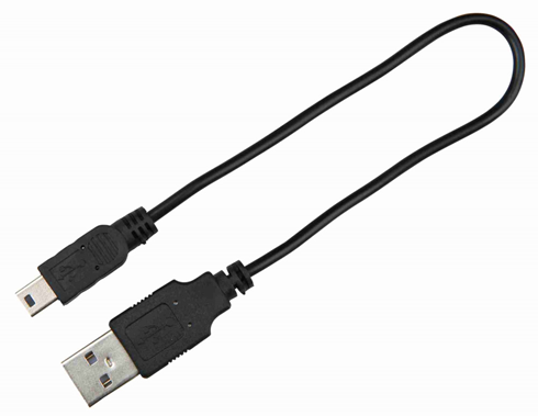 TRIXIE SVETLEĆA USB ogrlica za psa 70cm/ø10mm XS-XL crna