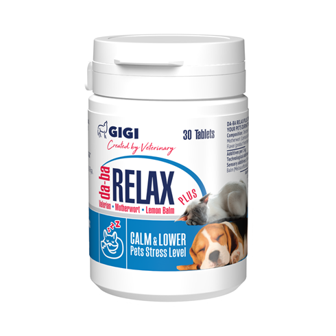 GIGI da-ba RELAX Plus tablete 1600 mg za pse i mačke 30 tableta