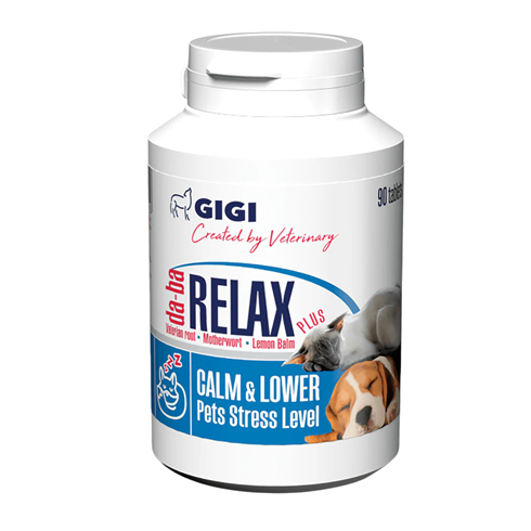 GIGI da-ba RELAX Plus tablete 1600 mg za pse i mačke 90 tableta