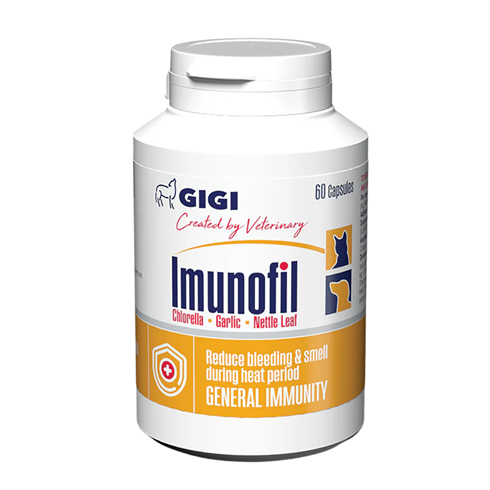 GIGI IMUNOFIL suplement za pse i mačke – 60 kapsula, prirodna podrška imunitetu