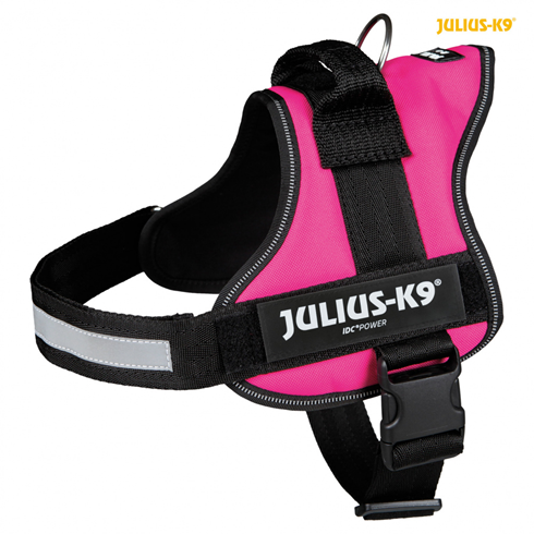 JULIUS-K9 Powerharness AM za pse M 58-76cm/40mm PINK