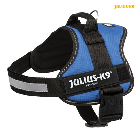 JULIUS-K9 Powerharness AM za pse M 58-76cm/40mm PLAVI