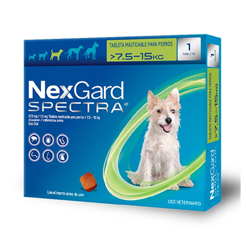 NexGard SPECTRA® M  za pse 7,5-15 kg