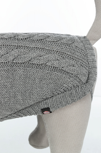 Trixie džemper za psa Kenton M 50cm sivi