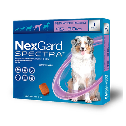 NexGard SPECTRA® L  za pse 15-30 kg