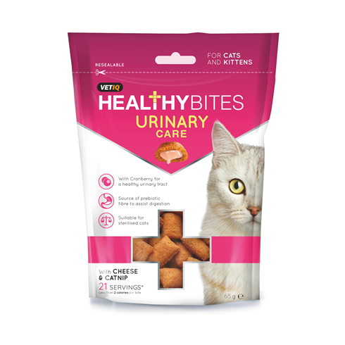 VetIQ Healthy Bites Urinary Care poslastica za mačke 65g