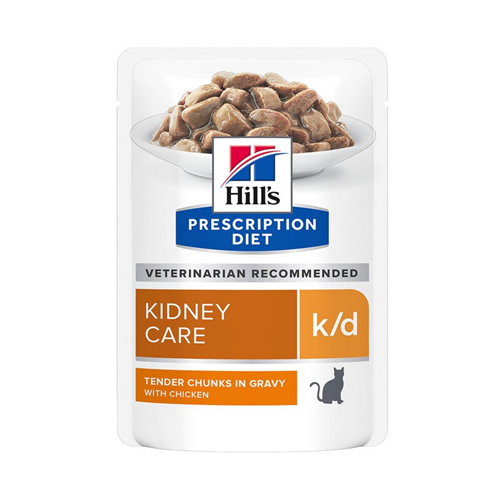 Hill’s Prescription Diet k/d piletina sosić za mačke 85g – podrška bubrezima 🐱💛