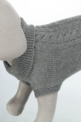 Trixie džemper za psa Kenton S 36cm sivi