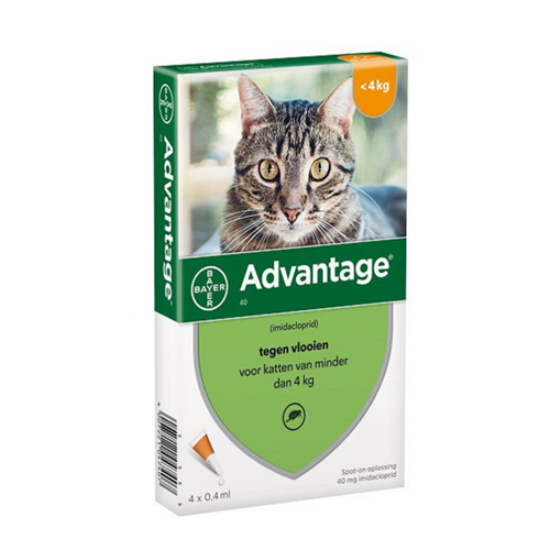 ADVANTAGE spot-on za mačke i kuniće do 4 kg 1 ampula – antiparazitik protiv buva