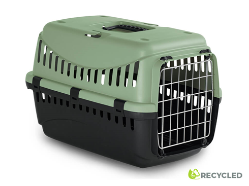 Gipsy ECO transporter sa metalnim vratima L 58x38x38cm za pse i mačke 🐶🐱♻️