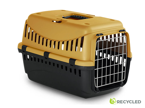 Gipsy ECO transporter sa metalnim vratima L 58x38x38cm za pse i mačke 🐶🐱♻️
