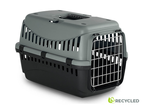 Gipsy ECO transporter sa metalnim vratima L 58x38x38cm za pse i mačke 🐶🐱♻️