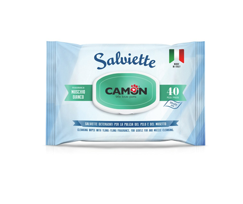 CAMON Vlažne higijenske maramice sa mošusom 40kom 30x20cm