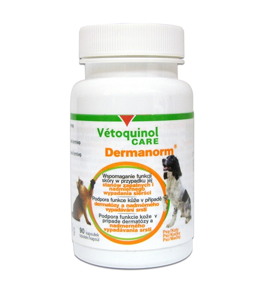 VETOQUINOL Dermanorm® 90 kapsula