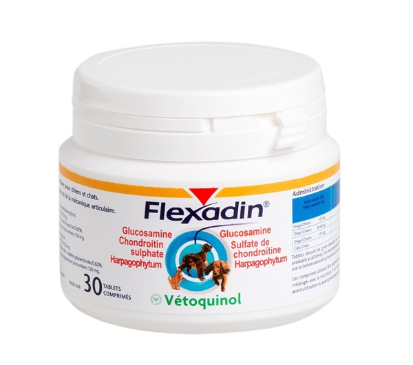 VETOQUINOL Flexadin 30 tablete za podršku zglova pasa