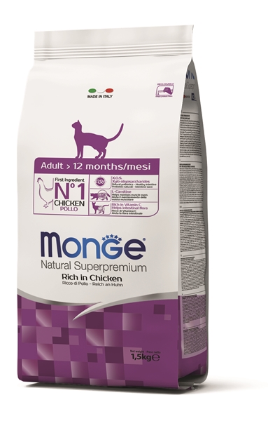 Monge Cat Adult sa piletinom 1.5 kg
