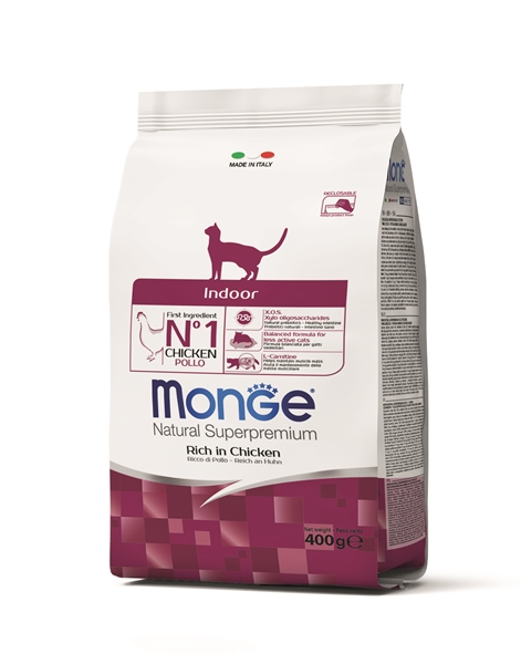 Monge Cat Adult Indoor sa piletinom 400g