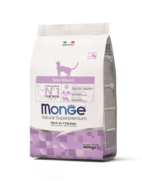 Monge Cat Adult Sterilised sa piletinom 400g