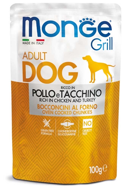 Monge Grill Dog sosić za pse sa piletinom&ćuretininom 100g