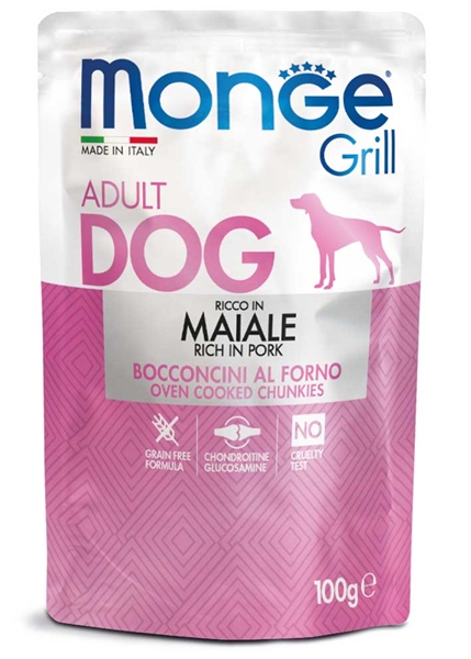 Monge Grill Dog sosić za pse sa svinjetinom 100g