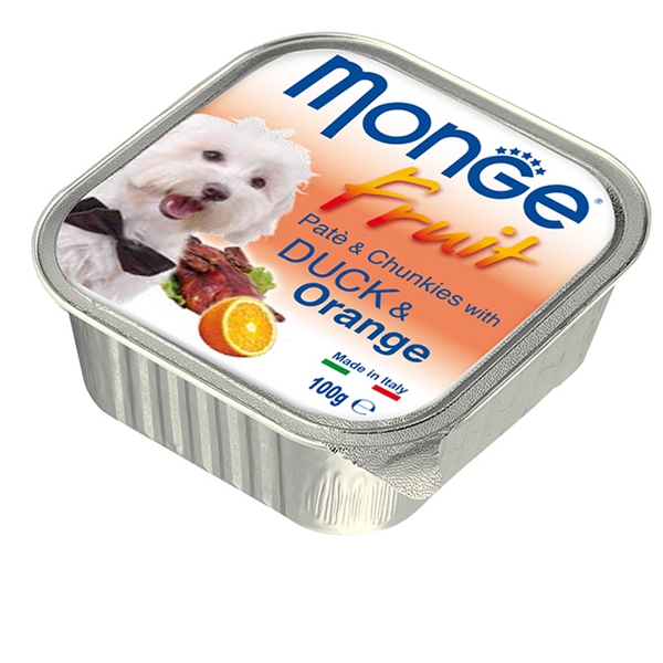 Monge Fruit Dog Pate pašteta Pačetina&Pomorandža 100g