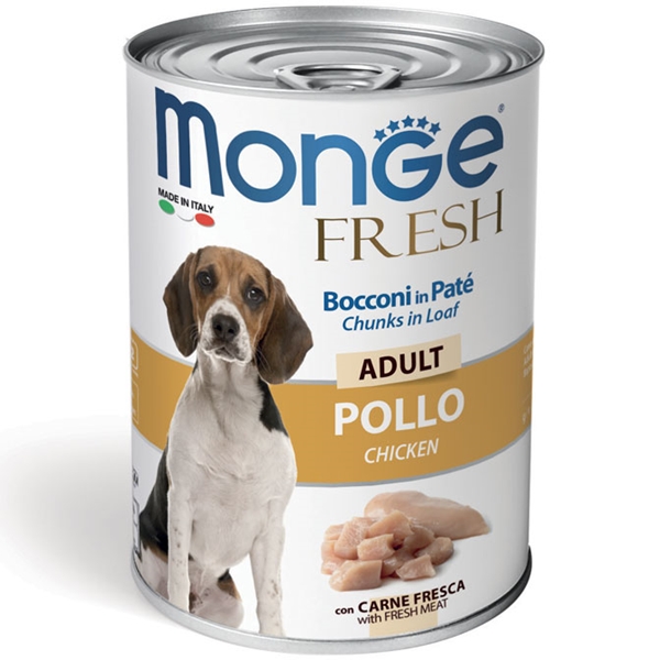 Monge Fresh konzerva za pse sa komadićima piletine 400g