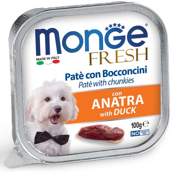 Monge Fresh Dog Pate pašteta sa pačetinom 100g