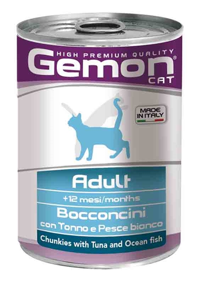Gemon Cat Adult komadići tuna&okeanska riba u konzervi  415g