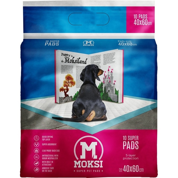 MOKSI upijajuće prostirke 40x60cm (10kom)