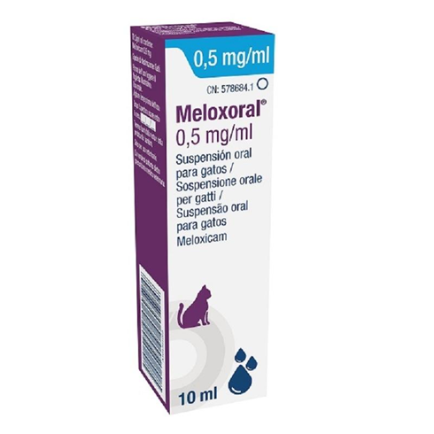 Meloxoral oralna suspenzija za mačke (meloksikam) 10ml