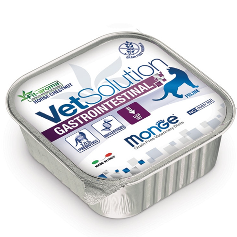 Monge VetSolution Grain Free Gastrointestinal Cat Veterinary Diet pašteta 100g