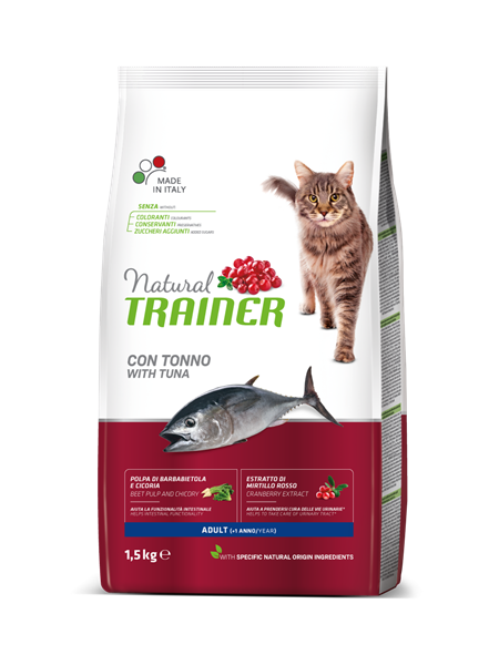 TRAINER Natural sa tunjevinom za odrasle mačke 1.5kg