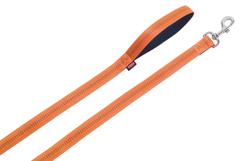 Nobby Povodac za psa Soft Grip M/L 20mm/120cm narandžasti